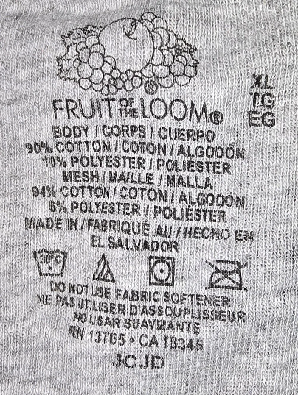 #50001 Fruit of the Loom Red Men's 4pc  Boxer Briefs with Contrast Fly